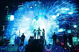 Natalijos Bunkės koncerto akimirka