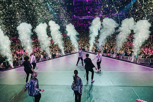 Natalijos Bunkės koncerto akimirka