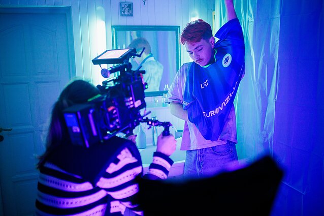 Nacionalinės atrankos EUROVIZIJA.LT klipo filmavimo užkulisiai