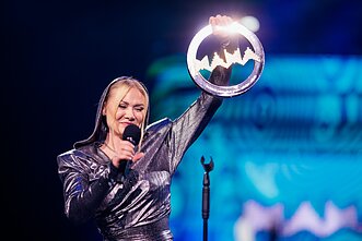 Natalija Bunkė M.A.M.A. ceremonijoje