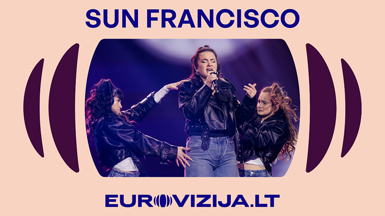 Eurovizija 2024. „Sun Francisco“ – „Trauka (Svaigsta galva)“