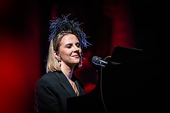 Ievos Narkutės koncerto akimirka