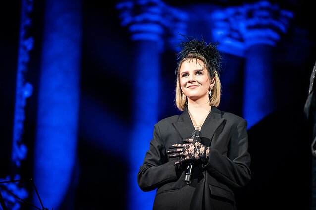 Ievos Narkutės koncerto akimirka