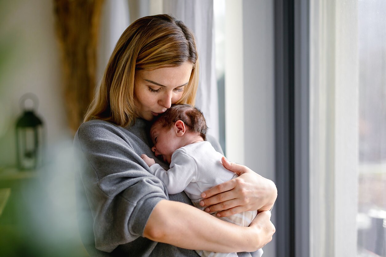 Mama ir kūdikis (asociatyvi nuotr.)