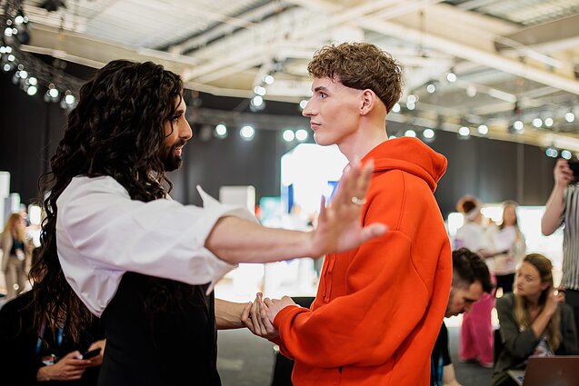 Conchita Wurst ir Silvester Belt