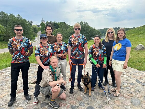 Ajana Lolat baigė žygį per Lietuvą