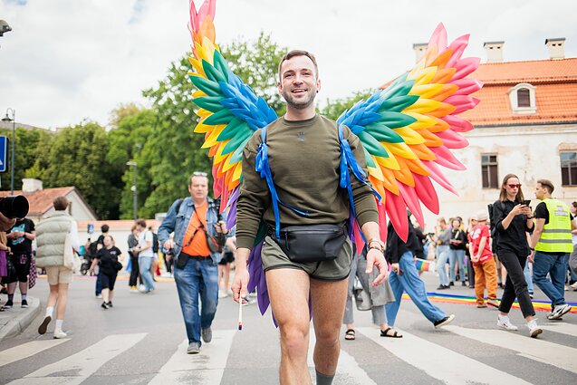 Lithuanian Pride march in Vilnius