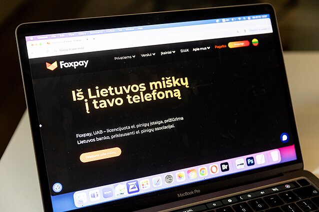  Finansinių technologijų įmonė „Foxpay“