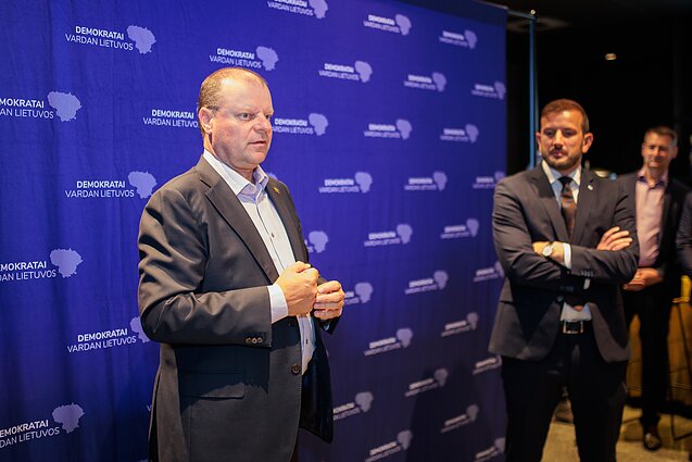  Demokratų sąjungos „Vardan Lietuvos“ rinkimų štabas; Saulius Skvernelis, Virginijus Sinkevičius