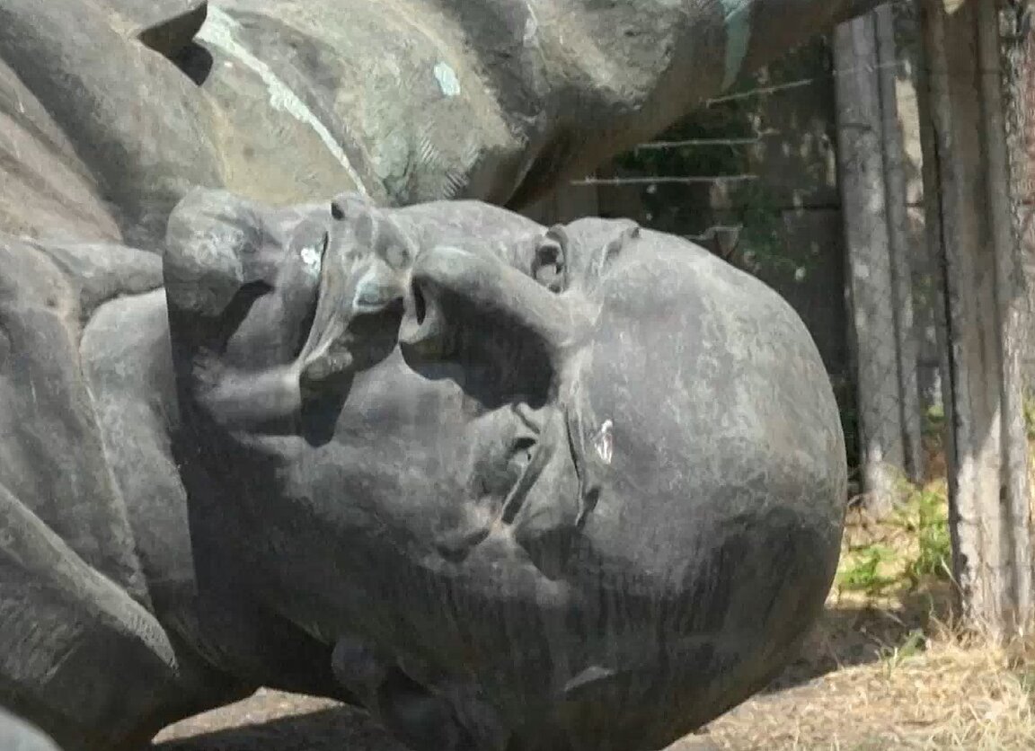 Lenino paminklas; Leninas