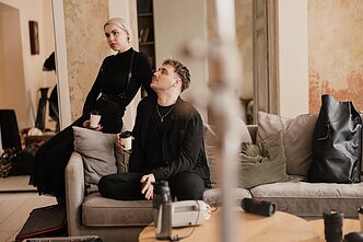 RPTLE klipo filmavimo akimirka