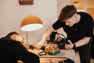 RPTLE klipo filmavimo akimirka