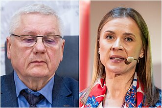 Vytautas Budnikas ir Ieva Trinkūnaitė