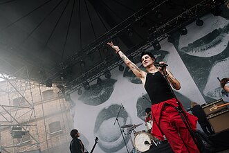 „Palaye Royale“ koncerto akimirka
