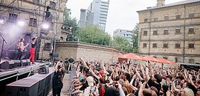 „Palaye Royale“ koncerto akimirka