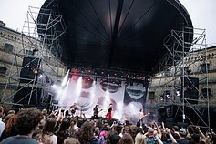 „Palaye Royale“ koncerto akimirka