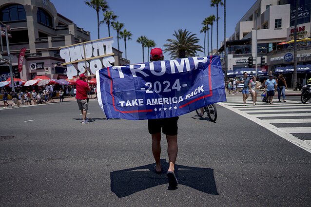 Donaldas Trumpas atvyko į Milvokį Donaldas Trumpas atvyko į Milvokį