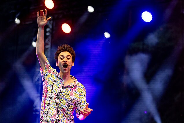 Jacobo Collier koncerto akimirka Jacobo Collier koncerto akimirka