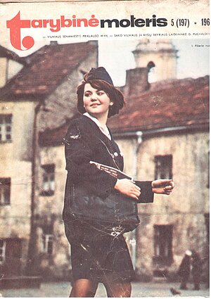 Žurnalo „Tarybinė moteris“ viršelis, 1966 m.
