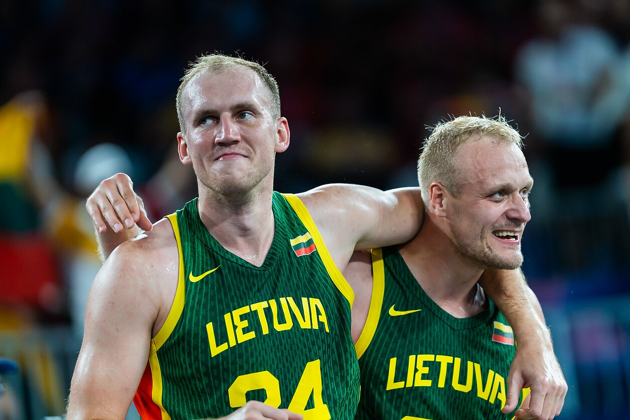 Aurelijus Pukelis ir Evaldas Džiaugys