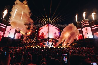 Natalijos Bunkės koncerto akimirka