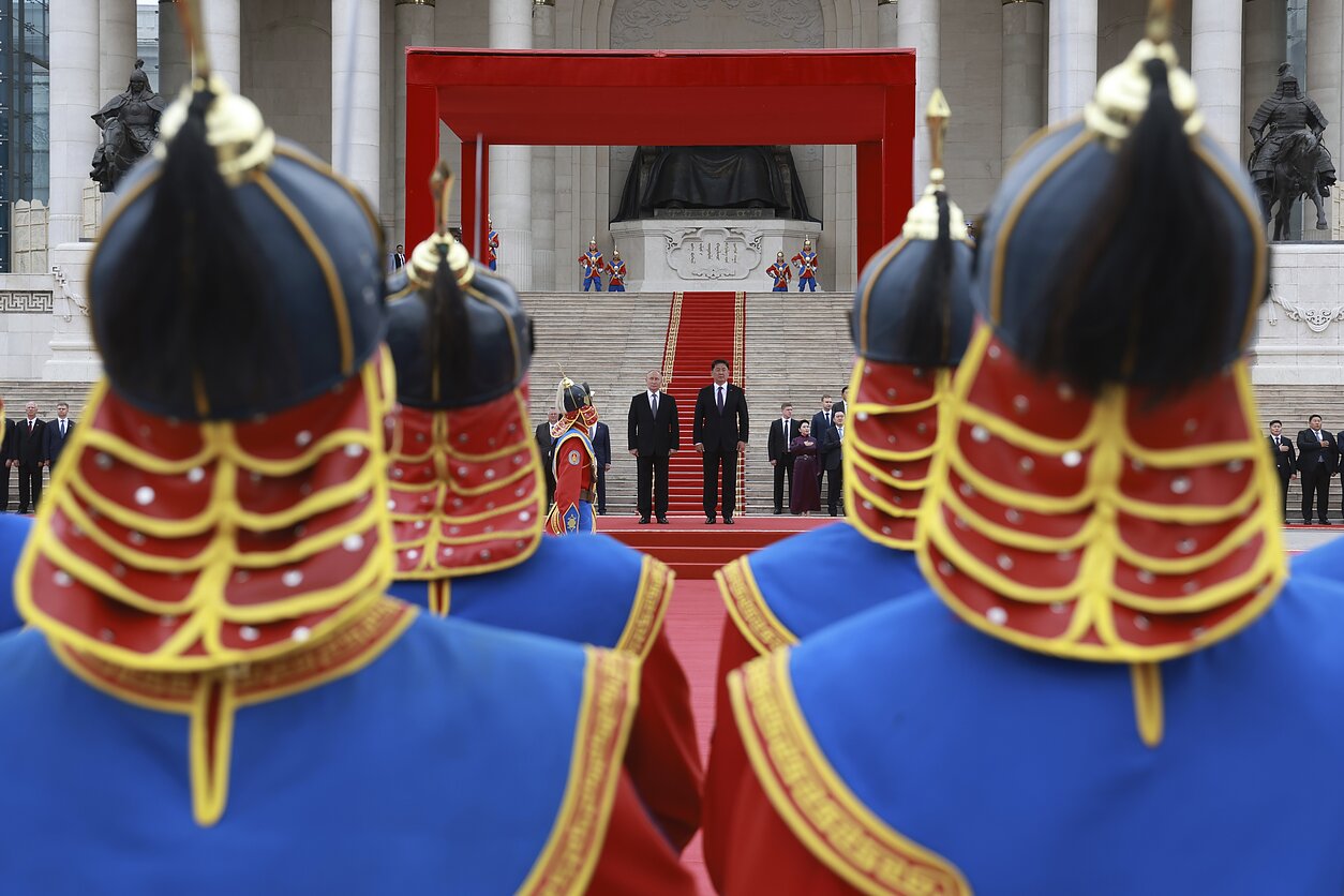 Vladimiras Putinas Mongolijoje