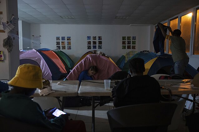 Apgyvendinti migrantai Prancūzijoje Apgyvendinti migrantai Prancūzijoje