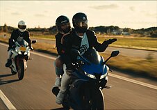 „Patrulių“ klipo filmavimo akimirka