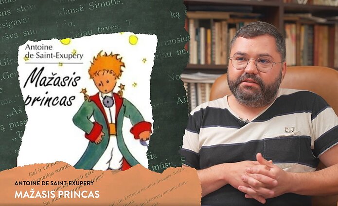 Skaitydamas „Mažąjį princą“ R. Karpis pasitikrina, kaip jaučiasi pats