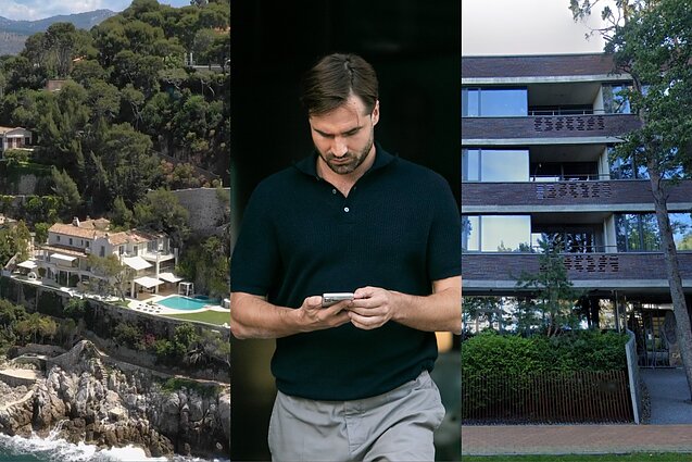 V. Germanas, vila Prancūzijoje ir butai Palangoje