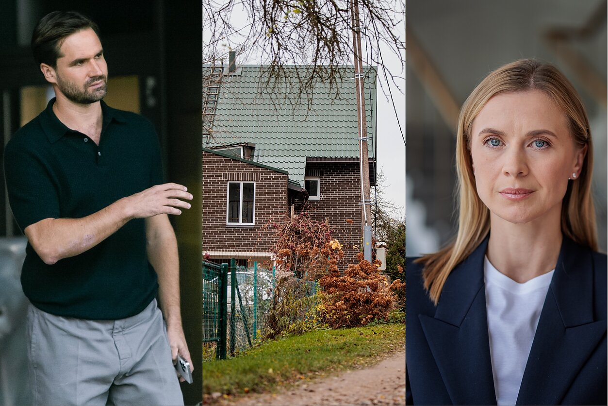 V. Germanas, jo šeimos namai ir I. Trinkūnaitė