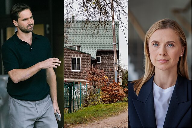 V. Germanas, jo šeimos namai ir I. Trinkūnaitė