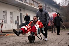 Donato Montvydo klipo filmavimo akimirka