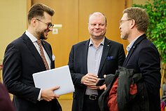 Lukas Savickas, Saulius Skvernelis, Linas Kukuraitis