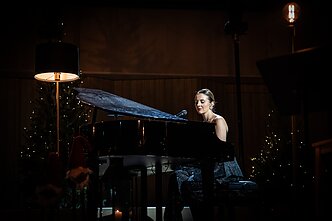 Ievos Narkutės koncerto akimirka