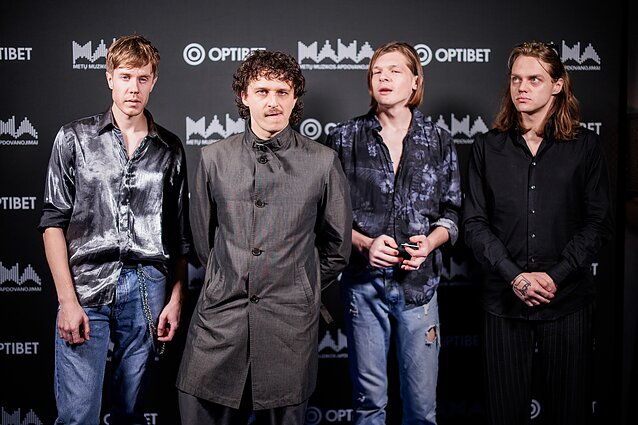 M.A.M.A. nominantų paskelbimo ceremonijos akimirka - grupė „McLoud“