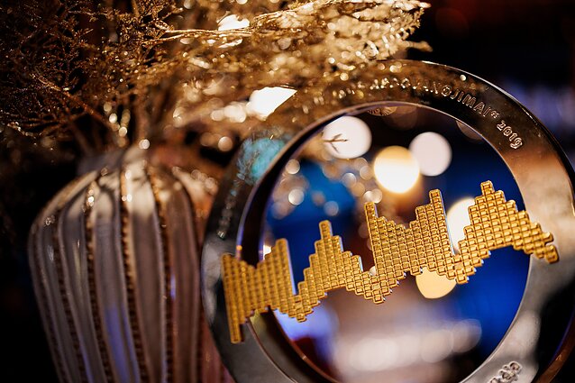 M.A.M.A. nominantų paskelbimo ceremonijos akimirka