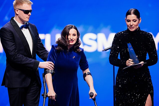 LRT Metų apdovanojimai. Justas Pažarauskas ir Ajana Lolat-Pažarauskienė