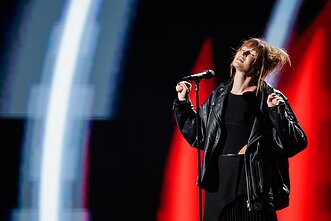 Antrosios nacionalinės atrankos EUROVIZIJA.LT laidos filmavimo akimirkos, Karolė Virbickaitė-Káro