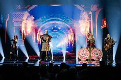 Trečiosios nacionalinės atrankos EUROVIZIJA.LT laidos filmavimo akimirkos, Hansanova