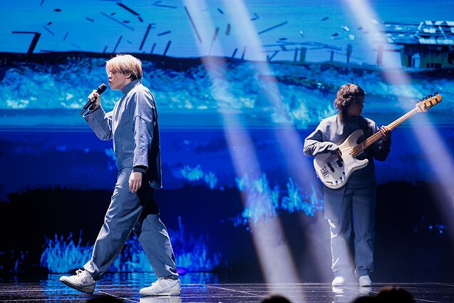 EUROVIZIJA.LT ketvirtosios atrankos filmavimas, Katarsis (vokalistas Lukas Radzevičius) 