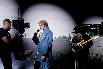 EUROVIZIJA.LT ketvirtosios atrankos filmavimas, Katarsis (vokalistas Lukas Radzevičius) 