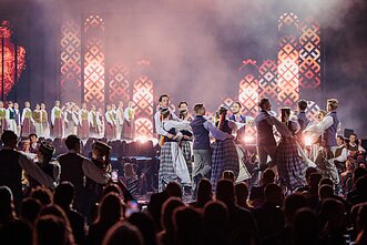 M.A.M.A. apdovanojimų ceremonijos akimirka