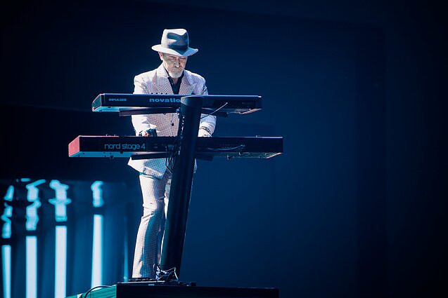 M.A.M.A. ceremonijos akimirka - scenoje „Exem“