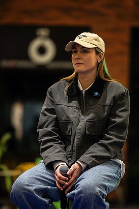 Kaune įsikūrusioje EUROVIZIJA.LT ambasadoje – susitikimai su eurovizininkais. Justė Baradulinaitė