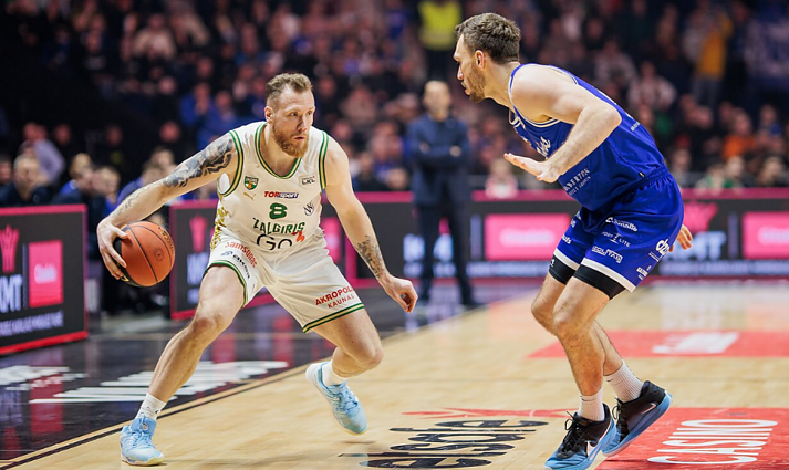 KMT finale Kauno „Žalgiris“ palaužė neįtikėtinai kovojusį Klaipėdos „Neptūną“