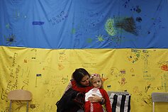 Ukrainos pabėgėliai Lenkijoje