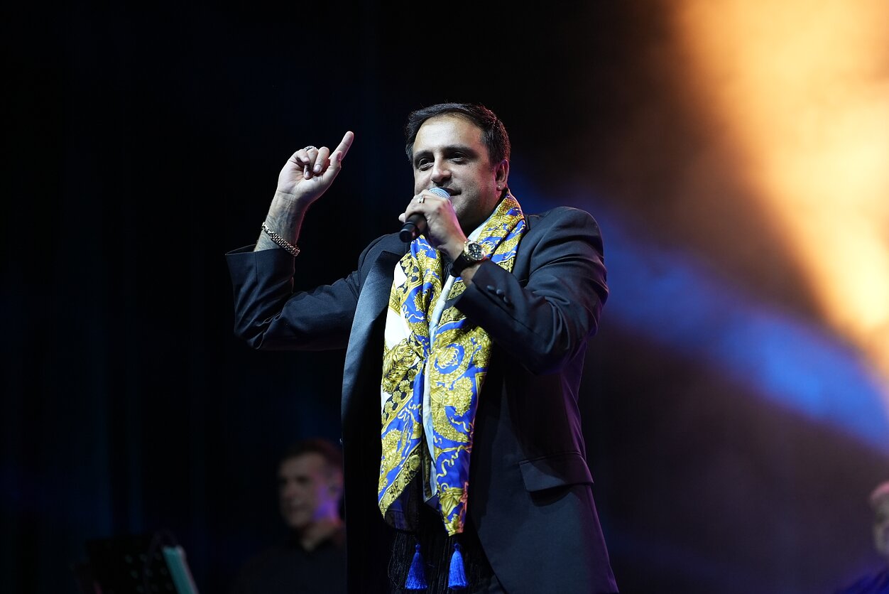 Radžio koncerto akimirka Radžio koncerto akimirka