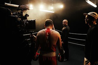 „G&G Sindikato“ klipo filmavimo akimirka 