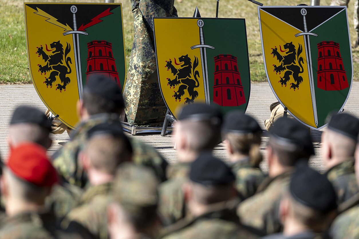 Germany's 45th Armoured Brigade "Lithuania".